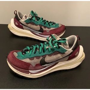 Nike VaporWaffle x Sacai Villain Red Neptune Green DD3035-200 Men’s Size 14